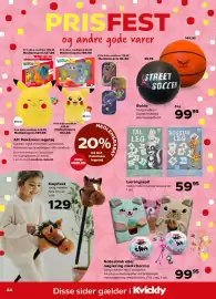 Kvickly tilbudsavis uge 33 Side 48: Notesblok eller nøglering med charms €99,95, Læringsspil €59,95