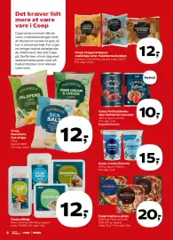 Kvickly tilbudsavis uge 33 Side 6: Coop finthakkede- eller Datterini tomater €10,00, Coop creme fraiche €15,00