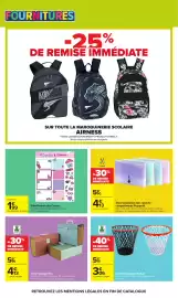 Catalogue Carrefour page 12: CLEMENTINA FROG Trier ménager fun €4,13, Étiquettes & Stickers €1,99