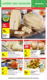 Catalogue Carrefour page 19: Guyader 4 verrines apéro poulet courgette au basilic & crème citronnée €2,47