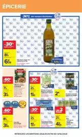 Catalogue Carrefour page 34: Petit Navire Thon MSC €3,56, Cassegrain Légumes cuisinés €3,16