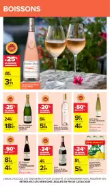 Catalogue Carrefour page 39: Château Pansard €5,59, LA CAVE D'AUGUSTIN FLORENT €4,87