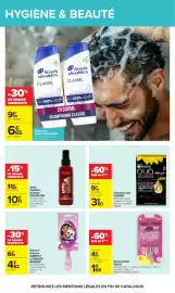 Catalogue Carrefour page 48: Gillette Rasoir jetable VENUS €1,98, GARNIER Coloration Olia €13,29