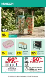 Catalogue Carrefour page 69: MIRABEL Boîte à déjeuner €7,99, Loka Table Gigogne X2 €34,99