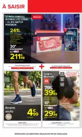 Catalogue Carrefour page 78: Tex Baskets adulte €4,99, Jbl casque bluetooth €29,99