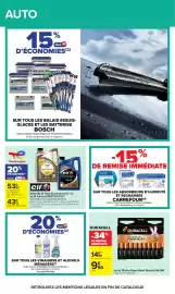 Catalogue Carrefour page 81: Total Quartz Ineo ECS / LL €43,12, Duracell piles Power Boost AA/LR6 €9,56
