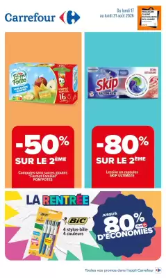 Carrefour (valable jusqu'au 31-08)