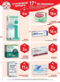 Volantino Parafarmacia Conad Pagina 2: Glicerolo Carlo Erba €3,95, Dissenten 2 mg compresse €8,70