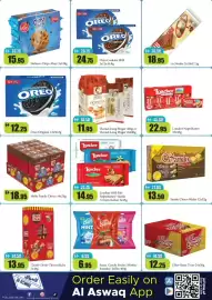 RAK Coop catalogue Page 12: Ulker rana trixy €12,25, Sando choco wafer €13,50
