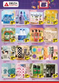 Delta Centre catalogue Page 5: Shinerr laundry detergent gel €4,99, Amosoft/dovy fabric softners asstd €3,99