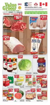 Value Grocer flyer (valid until 19-08)