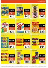 Booker Wholesale brochure Page 11: Penguin Club Chocolate Bars €9,99, Kellogg's Special K The Original €12,99