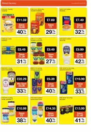 Booker Wholesale brochure Page 12: Nestle cheerios €11,59, Hellmann's light mayonnaise €14,35