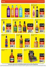 Booker Wholesale brochure Page 18: Scottish Mup €12,99, Dolin gin €16,29