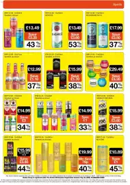 Booker Wholesale brochure Page 19: Bacardi €13,49, Cordis cordis €14,99