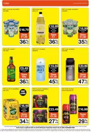 Booker Wholesale brochure Page 22: Inch Reserve €9,49, Strongbow €18,99