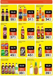 Booker Wholesale brochure Page 4: Pepsi soft drink €6,45, Fanta, Sprite, Dr Pepper €9,79