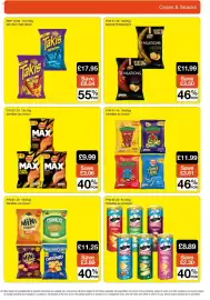 Booker Wholesale brochure Page 7: Walkers max €9,99, Sensations chilli €11,99