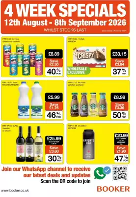 Booker Wholesale (valid until 8-09)