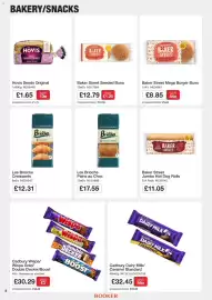 Booker Wholesale brochure Page 8: Cadbury wispa/wispa gold/double decker/boost €30,29