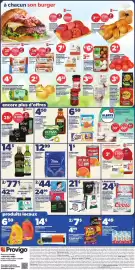 Provigo flyer week 33 Page 3: à chacun son burger Obtenez 3 000 pts pour chaque 165 dépensés en BURGERS DE BŒUF HACHÉ 3$