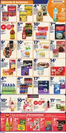 Provigo flyer week 33 Page 7: épicerie & boissons 250 TOMATES AYLMER OU ACCENTS CERTAINES VARIÉTÉS 540/796 ML 21207587 EA