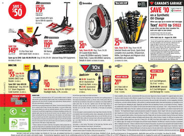 Canadian Tire flyer week 33 Page 22