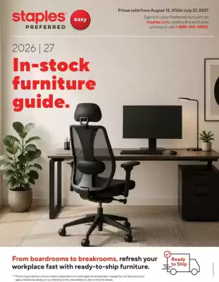 Staples flyer