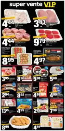 Super C flyer week 33 Page 5: super vente V.I.P vraiment incroyable prix 444 /lb alles de poulet frais format écono fresh