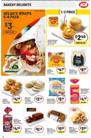 IGA catalogue week 33 Page 14: Cheese & Bacon Rolls €4,59, Toscano Classic Pizza Bases €6,65