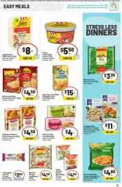 IGA catalogue week 33 Page 23: Nanna's Fruit Crumble €4,00, Birds Eye Oven Bake Original Crumb Fish Fillets €15,00