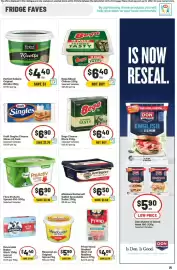 IGA catalogue week 33 Page 25: Bega Cheese Block €6,40, Flora ProActiv Spread €6,90