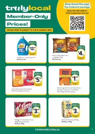 Foodworks catalogue week 33 Page 2: McCain Beer Batter Fries or Wedges €4,00, Uncle Tobys Quick Oats Sachets €5,10