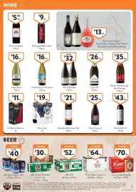 Foodworks catalogue Page 3: De Bortoli KV Prosecco €16,00, Berri Cask €19,00