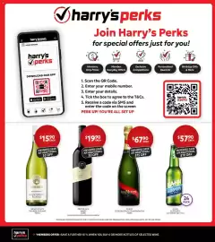 Harry Brown catalogue Page 6: G.H.Mumm Champagne Brut €67,90, Pepperjack Shiraz €19,90