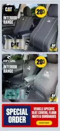 SuperCheap Auto catalogue Page 12: Rip Curl Interior Range, CAT Interior Range