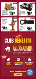 SuperCheap Auto catalogue Page 40: Xtm Tow Hitch with Shackle €39,99, XTM 4 Pce Snatch Kit €69,99