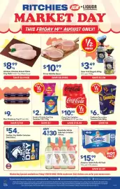 Ritchies catalogue week 33 Page 13: Primo Middle Bacon €10,99, Carlton Dry Bottle Varieties €54,00