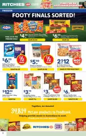 Ritchies catalogue week 33 Page 8: McCain Beer Battered Chips or Wedges €3,00, On the Menu Entree Varieties €3,79