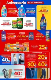 Catálogo Olímpica semana 33 Página 7: OffcorsS ropa exterior infantil y para bebé, Axion lavaplatos limón €8.990,00
