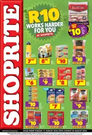 Shoprite catalogue Page 1: Spring Meadow Mini Moo Milkshake €7,99, Ritebrand Black Tea Blend €8,00