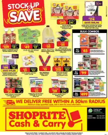Shoprite catalogue Page 1: NYALA SUPER MAIZE MEAL + GOLDEN PENNY PARBOILED RICE + D'LITE PURE COOKING OIL €45,00