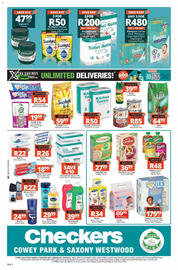 Checkers catalogue Page 6: Housebrand Kitchen Towels €50,00, Housebrand White 2-Ply Facial Tissues