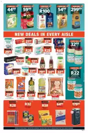 Checkers catalogue Page 5: Nyala Super Maize Meal €49,99, Maggi 2 Minute Noodles €58,00