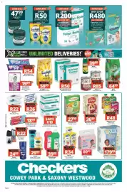 Checkers catalogue Page 6: Housebrand Kitchen Towels €50,00, Housebrand White 2-Ply Facial Tissues