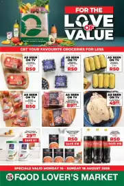 Food Lover's Market catalogue week 33 Page 1: Food Lover's Baked Beans in Tomato Sauce €50,00