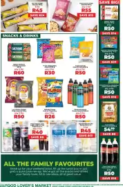 Food Lover's Market catalogue week 33 Page 6: Powerade Sports Drinks Assorted €50,00, Willards Cheese Curls or Flings €26,00