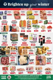 Food Lover's Market catalogue week 33 Page 1: Mini - naartjie trays €19,99, Fruitman's pantry rusks €160,00