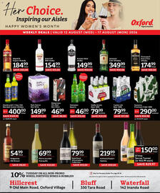 Oxford Freshmarket catalogue week 33 Page 16: Castle Lite Beer NRB €79,99, Rain Dance Box Wine €149,99