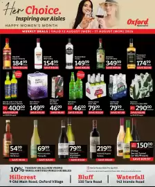 Oxford Freshmarket catalogue week 33 Page 16: Castle Lite Beer NRB €79,99, Rain Dance Box Wine €149,99